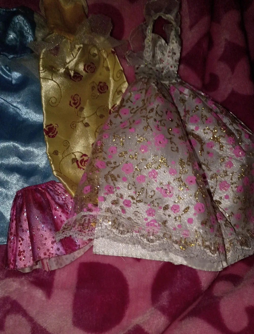 12 Piece Princess Barbie Clothing Bundle